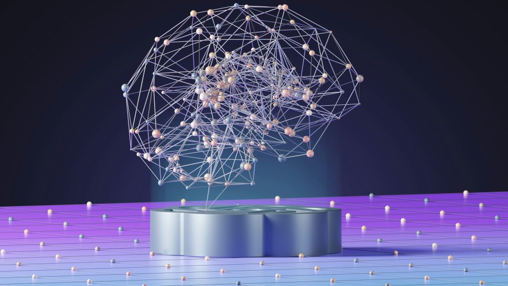 digital brain on platform